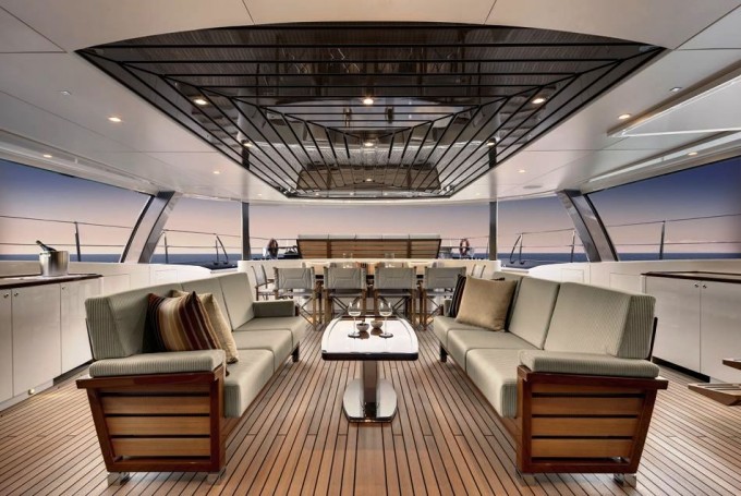 Sailing Yacht Kokomo III - The Aft Deak Cockpit